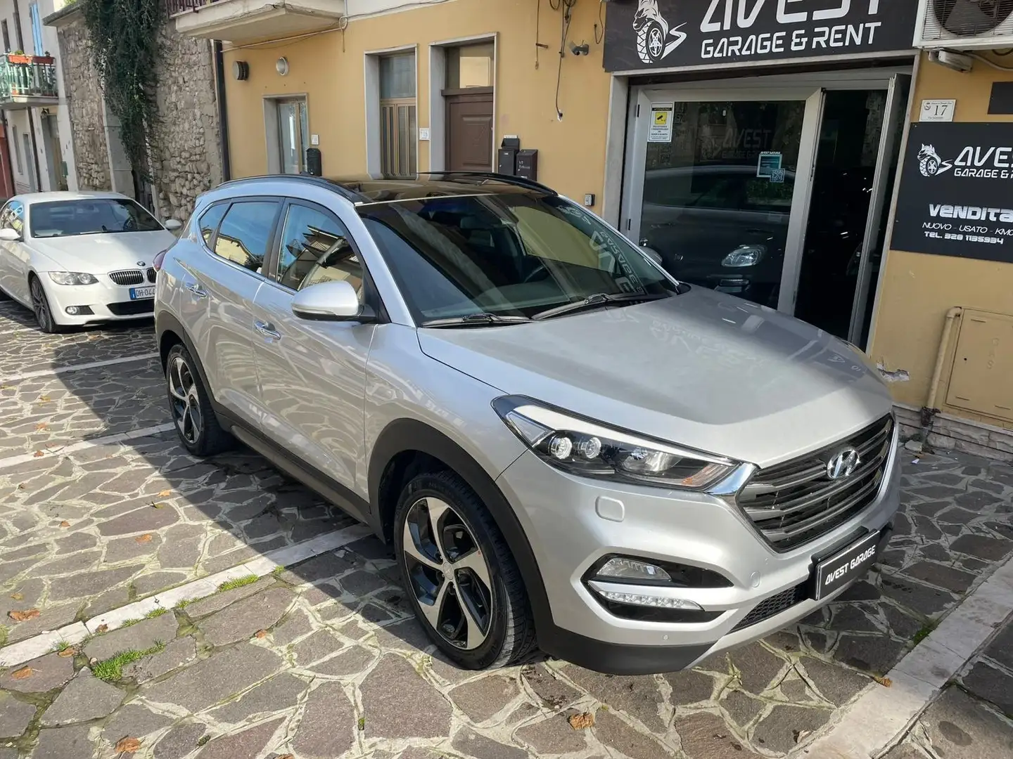 Hyundai TUCSON Tucson 2.0 crdi Xpossible 4wd 136cv auto Grigio - 1