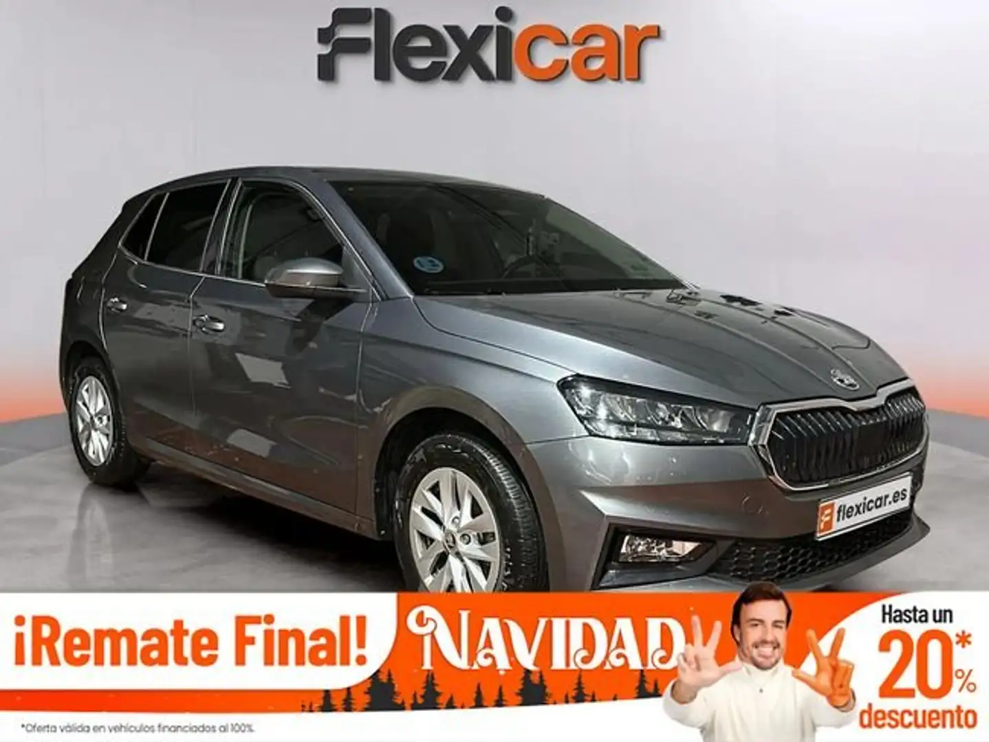 Skoda Fabia 1.0 TSI Selection 70kW Gris - 1