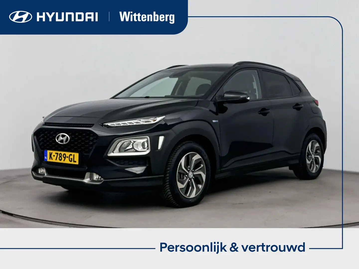 Hyundai KONA 1.6 GDI HEV Comfort | Trekhaak | Navigatie met App Noir - 1