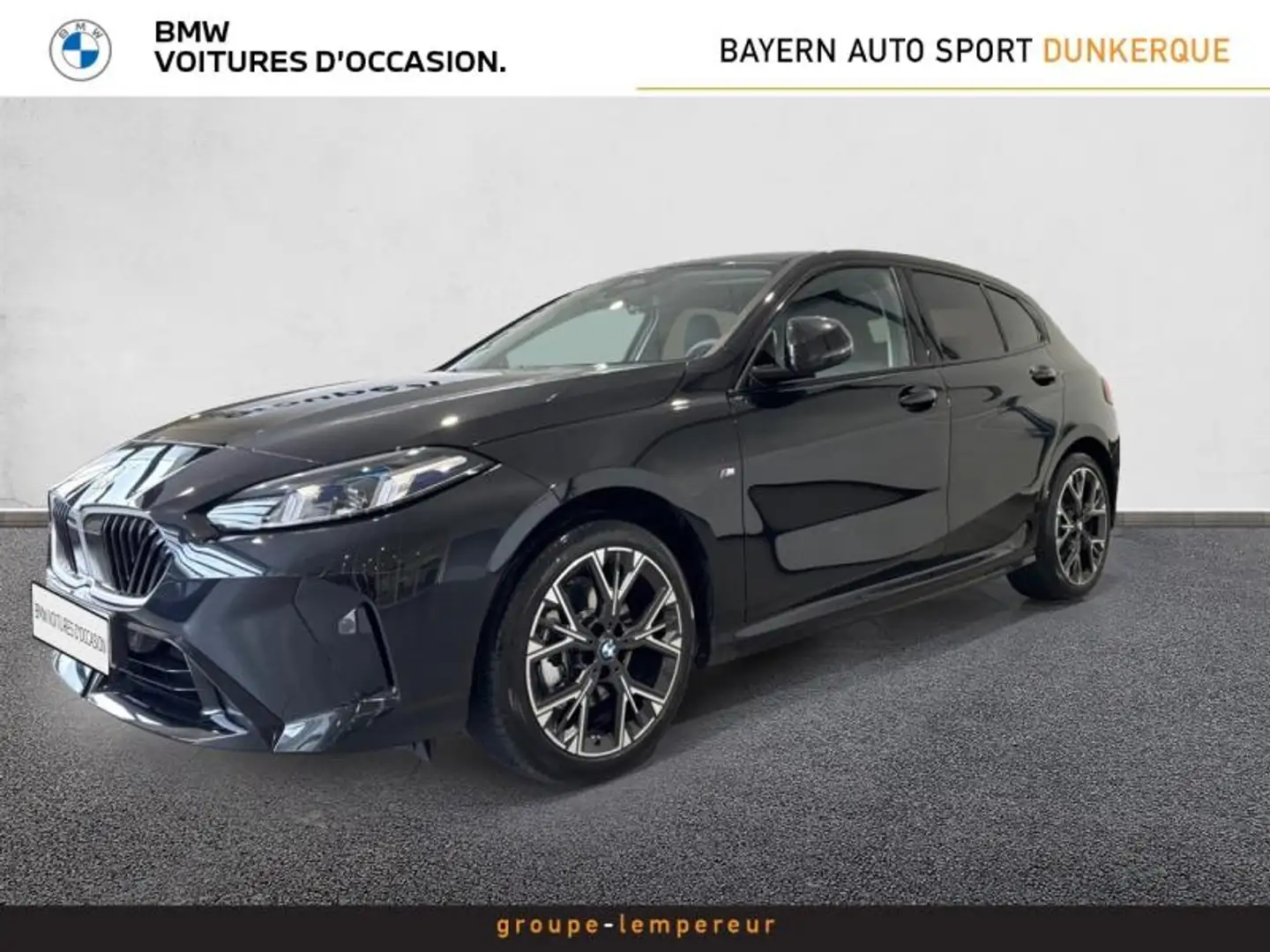 BMW 120 120dA 163ch M Sport Design DKG7 Noir - 1