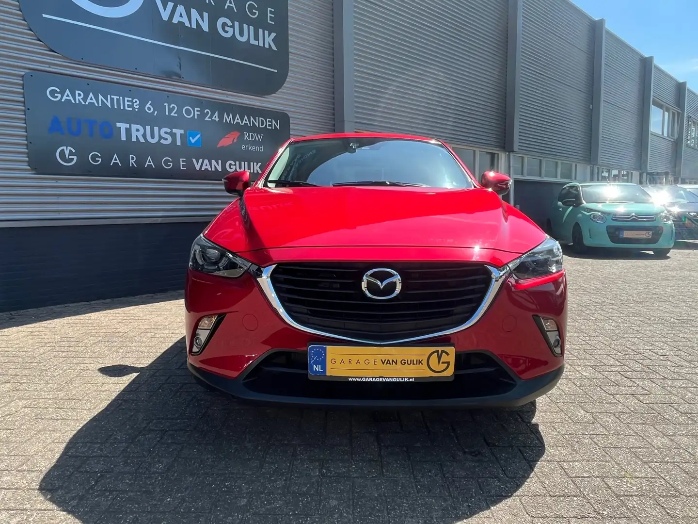 Mazda CX-3 2.0 SkyActiv 120PK Navi,Clima,Cruise,Stoelverw,Iso Rood - 2