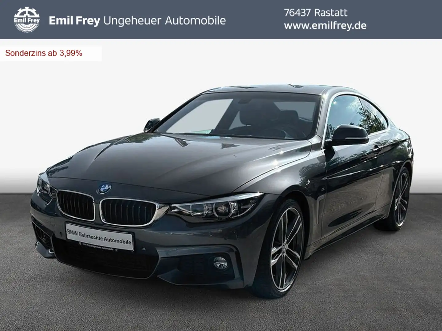 BMW 430 i Coupe Aut. M Sport Grigio - 1