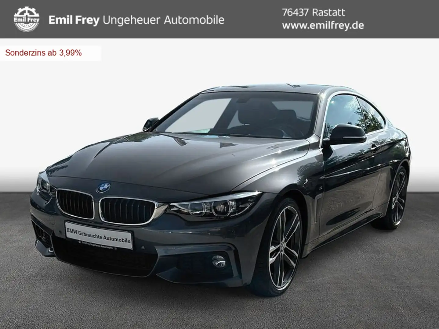 BMW 430 i Coupe Aut. M Sport Grau - 1