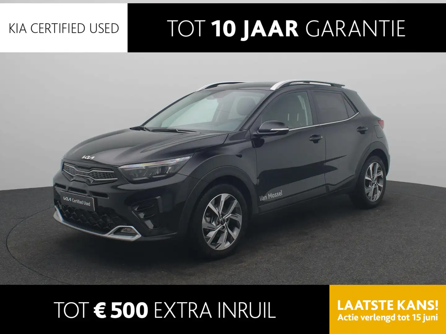 Kia Stonic 1.0 T-GDi MHEV GT-PlusLine | Dodehoek sensor | Sto Zwart - 1