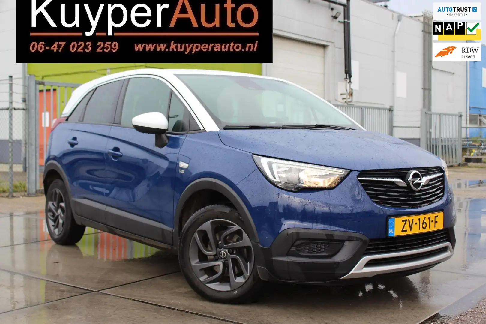 Opel Crossland X 1.2 Turbo 120 Jaar Edition NAP MULTIMEDIA CRUISE Bleu - 1