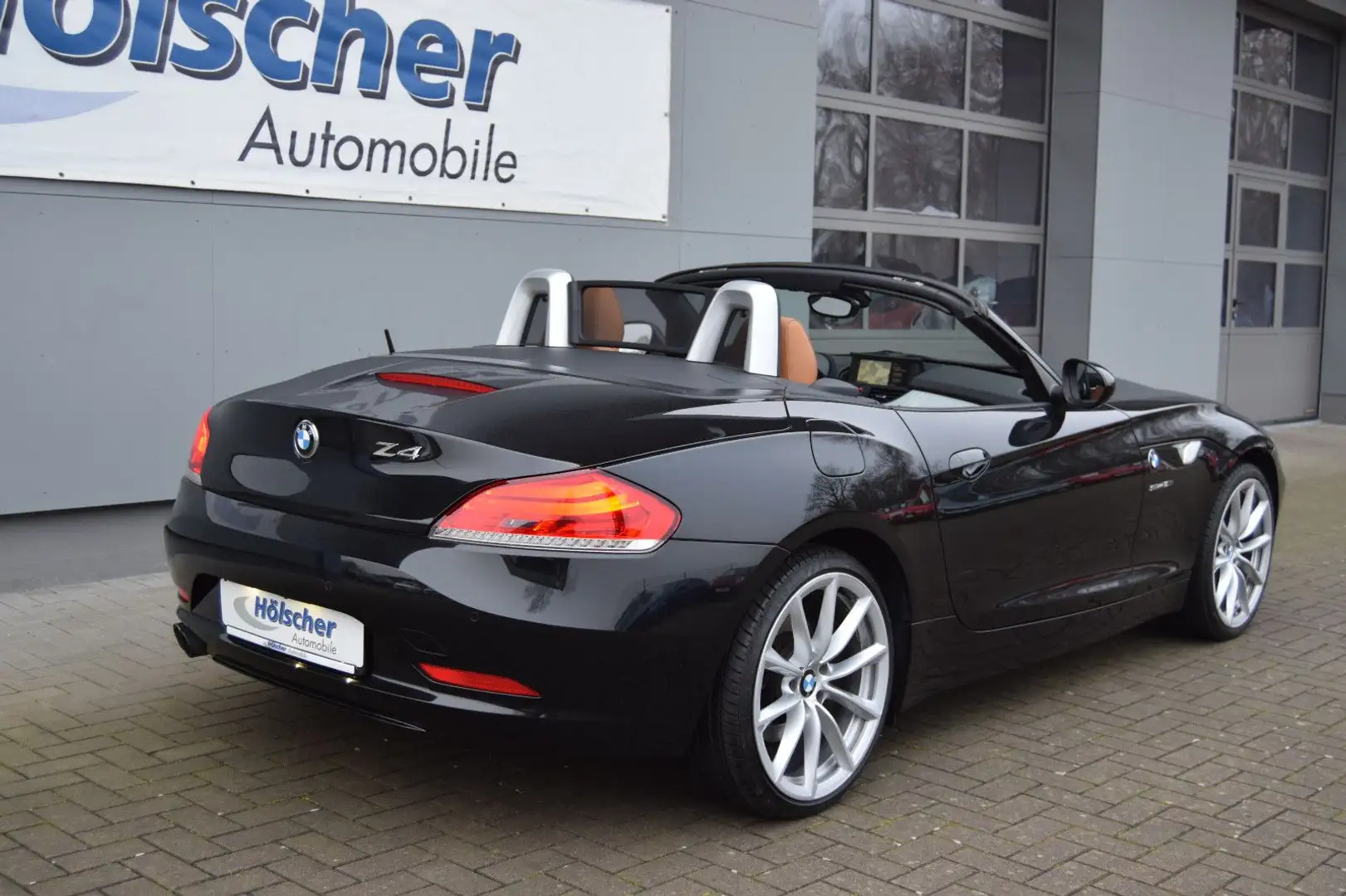 BMW Z4 !AUTOMATIK! Navi,Leder,Xenon,Sitzh,Parks,V&H,, Schwarz - 2