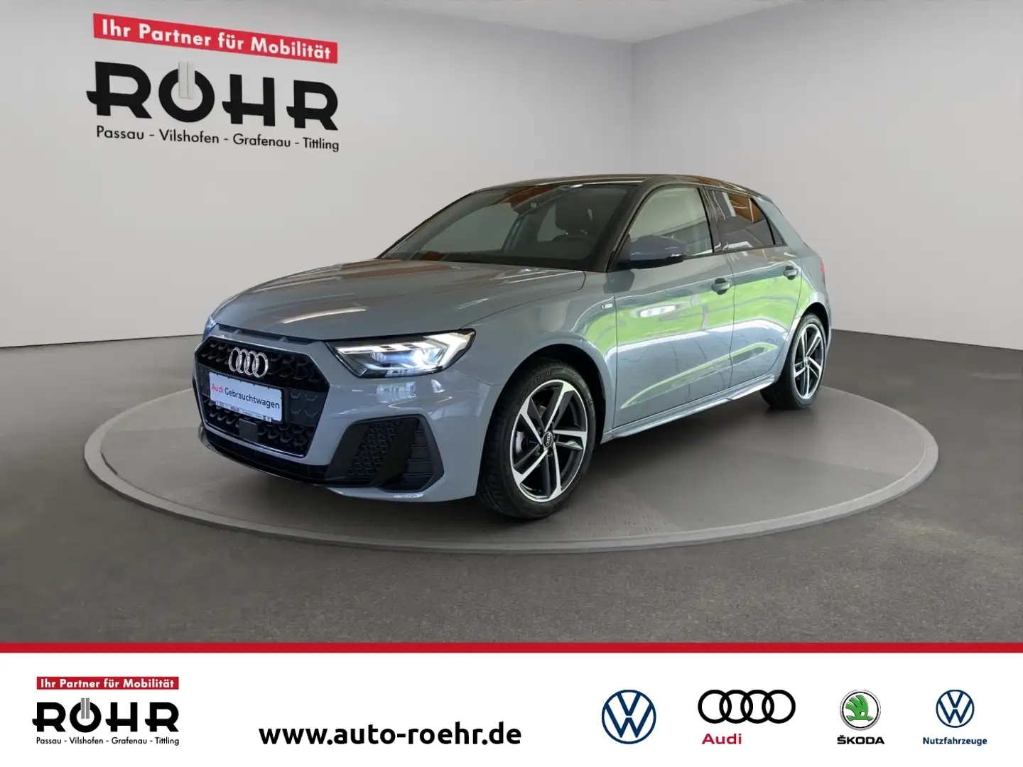 Audi A1 Sportback S line 25 TFSI S tronic (Garantie 11/202 Grau - 1