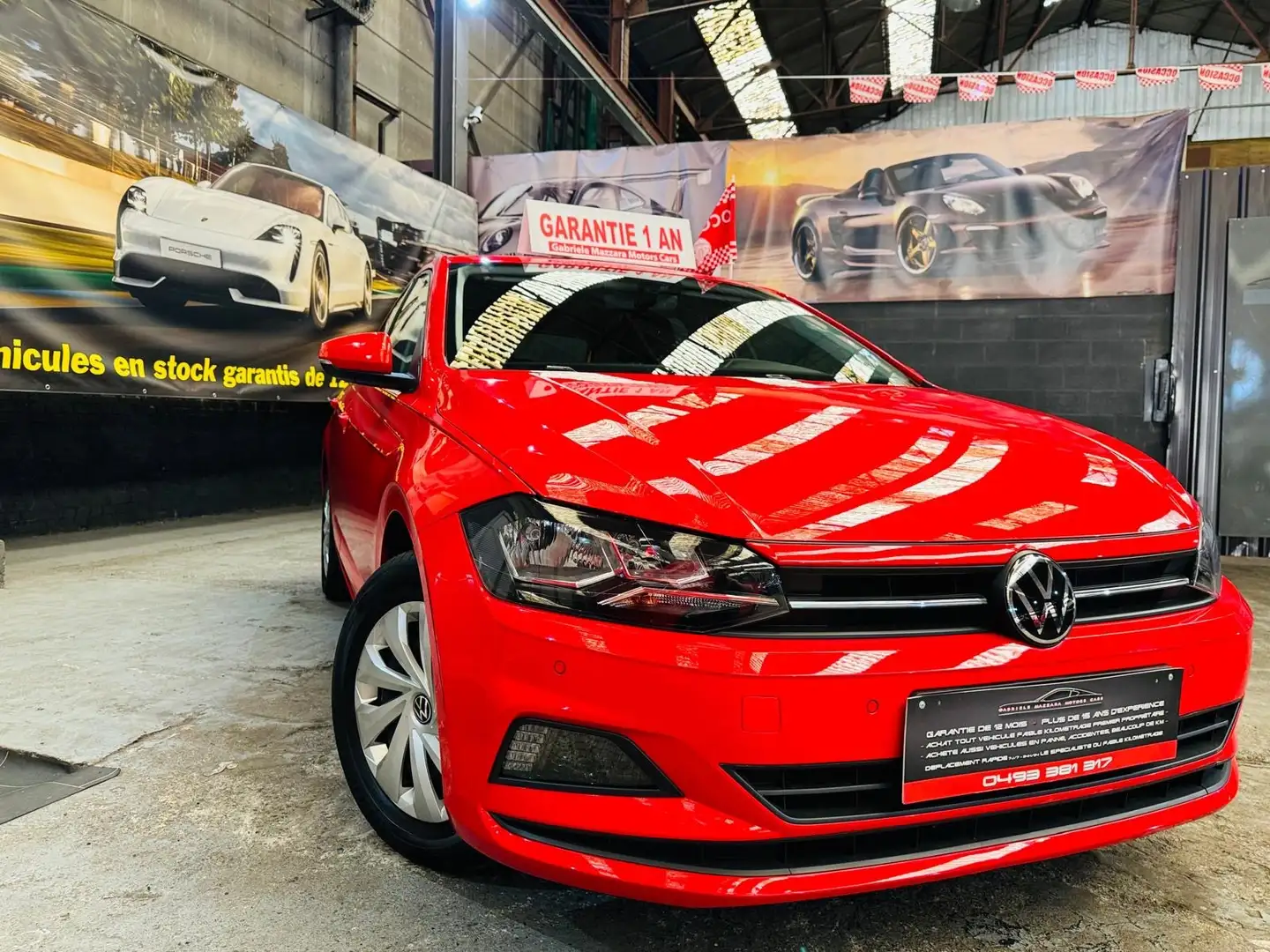 Volkswagen Polo 1.0 TSi Comfortline OPF (EU6AP) Rot - 2