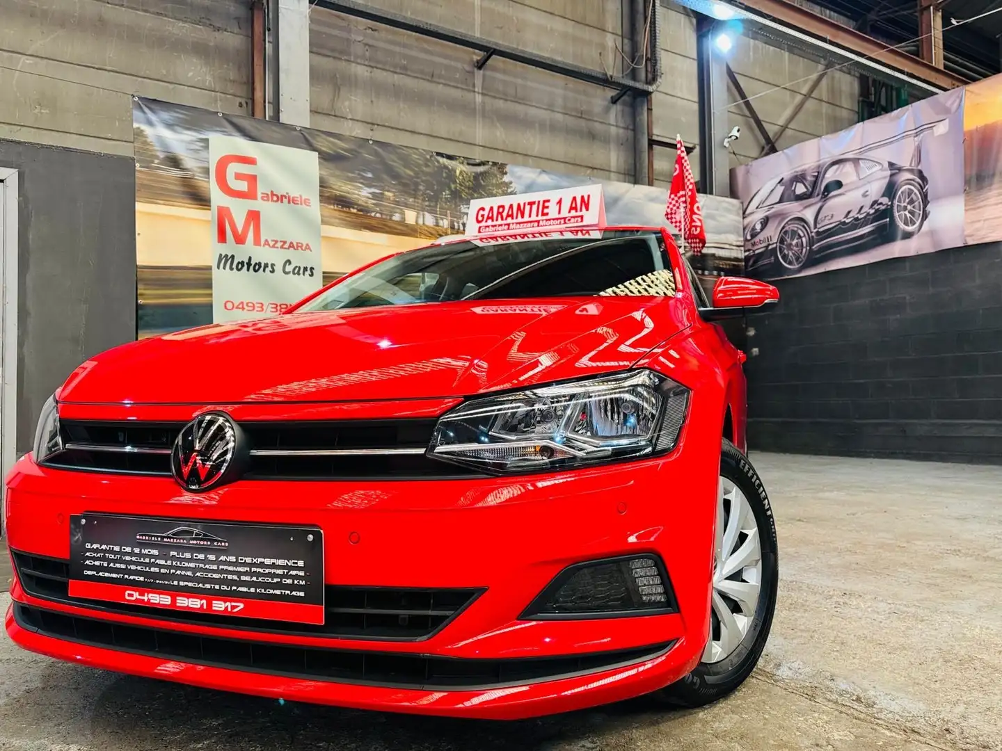Volkswagen Polo 1.0 TSi Comfortline OPF (EU6AP) Rot - 1