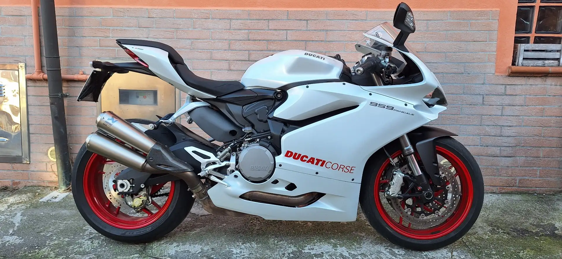 Ducati 959 Panigale Blanco - 1