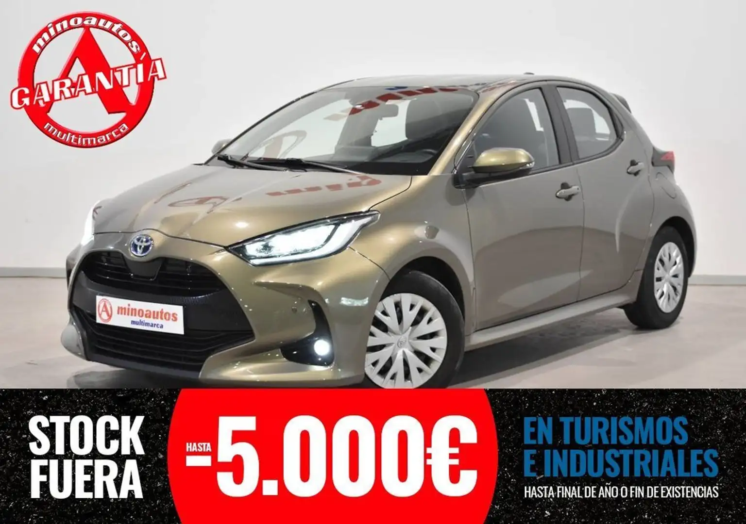 Toyota Yaris 1.5 HYBRID 116H BUSINESS Gris - 1
