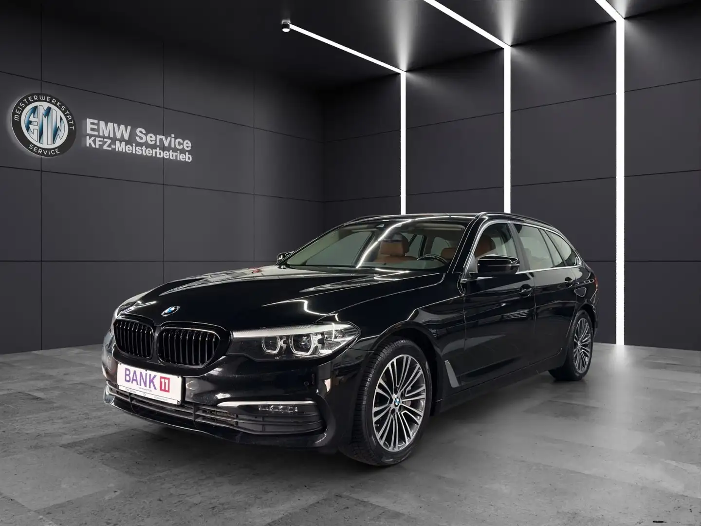 BMW 540 d G31 Aut. H/K Led Stand.HzKomfort Temp Schwarz - 1