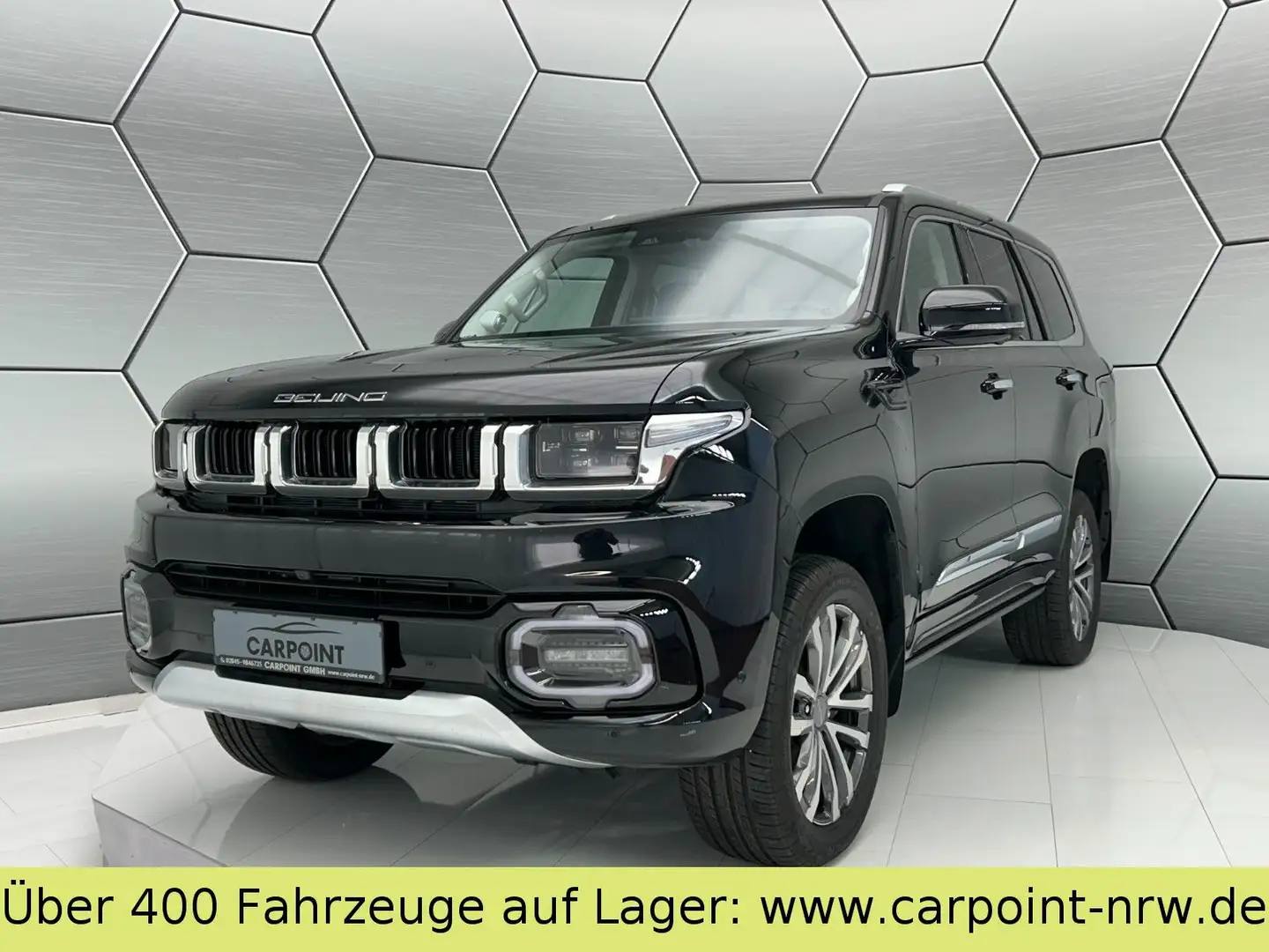 BAIC BJ60 Flagship 2.0T 4WD 48V 360°Kamera Leder LED Schwarz - 1