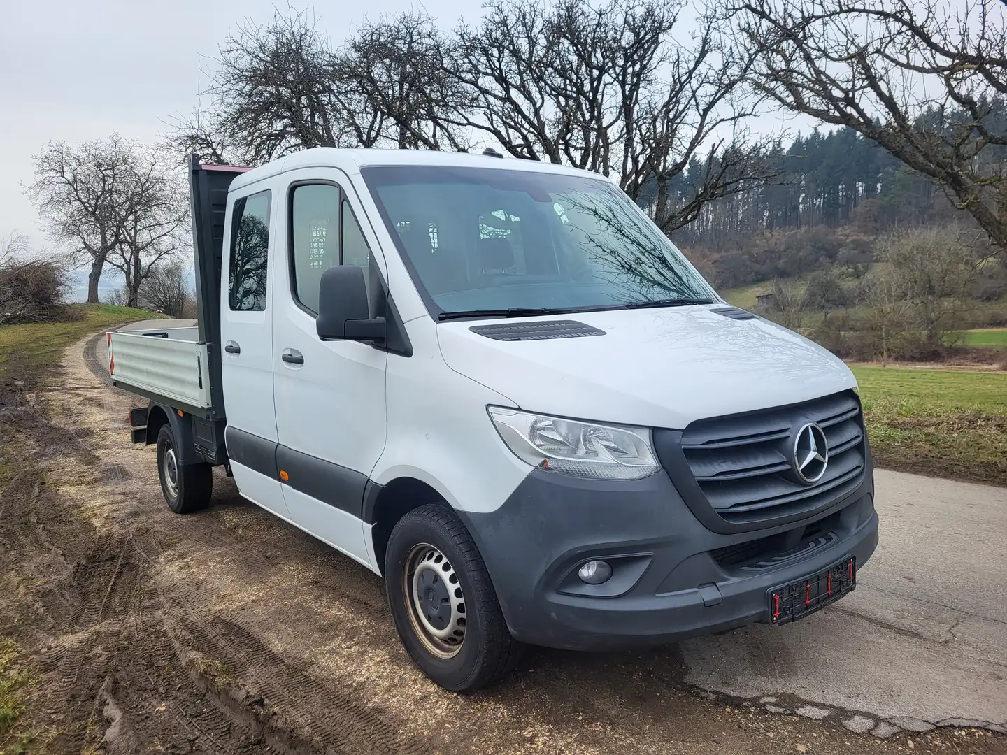 Mercedes-Benz Sprinter 311/314/316 CDI 7Sitzer Klima Standheizung RWD L2 Weiß - 2