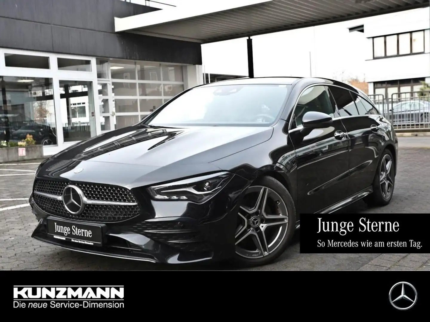 Mercedes-Benz CLA 200 SB AMG Panorama Distronic Memory Park-P Schwarz - 1