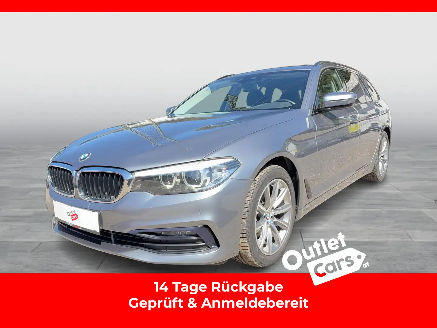 BMW 520 BMW 520d Touring Aut. Blau - 1