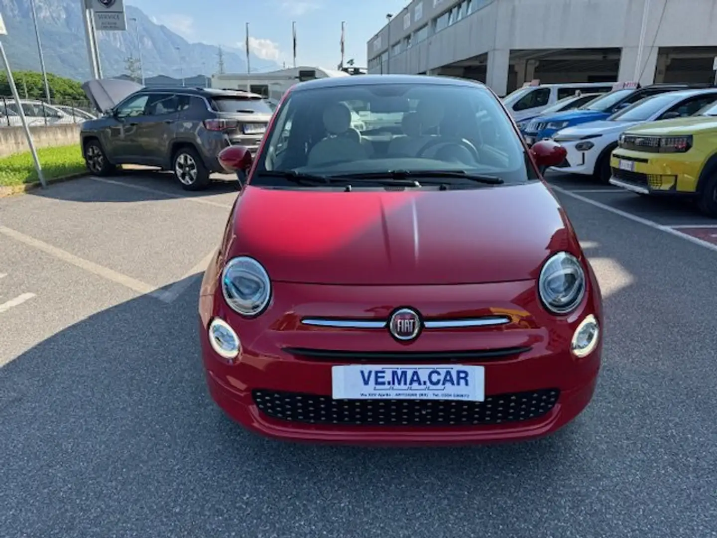 Fiat 500 1.0 Hybrid Dolcevita-allestimento più completo - Rosso - 2