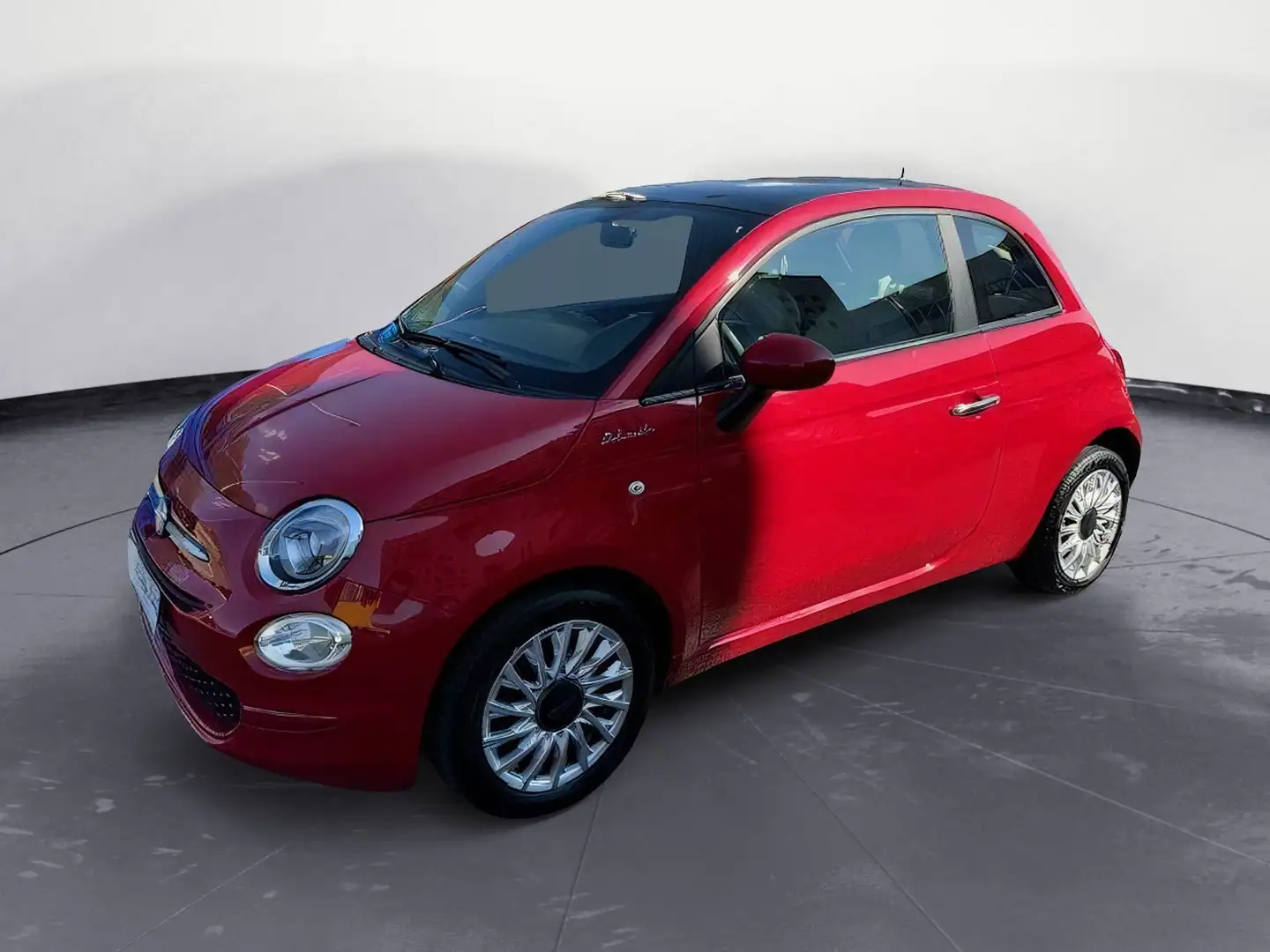 Fiat 500 1.0 Hybrid Dolcevita-allestimento più completo - Rosso - 1