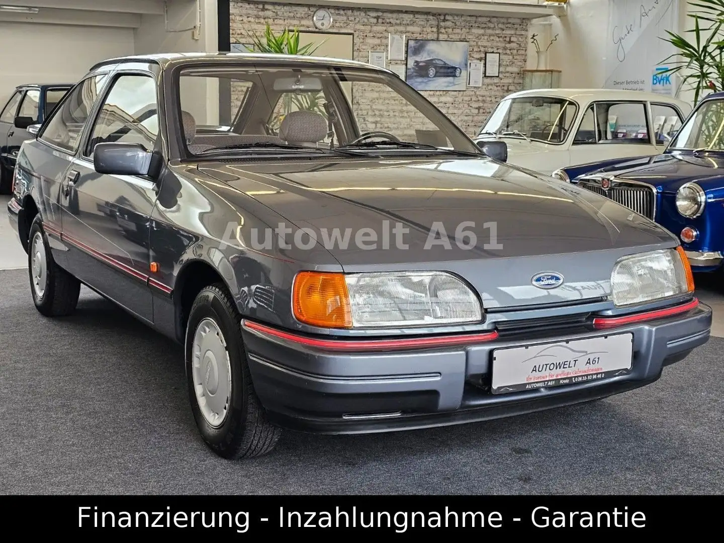 Ford Sierra 2,0 CL H-KENNZEICHEN//RENTNERAUTO Gris - 2