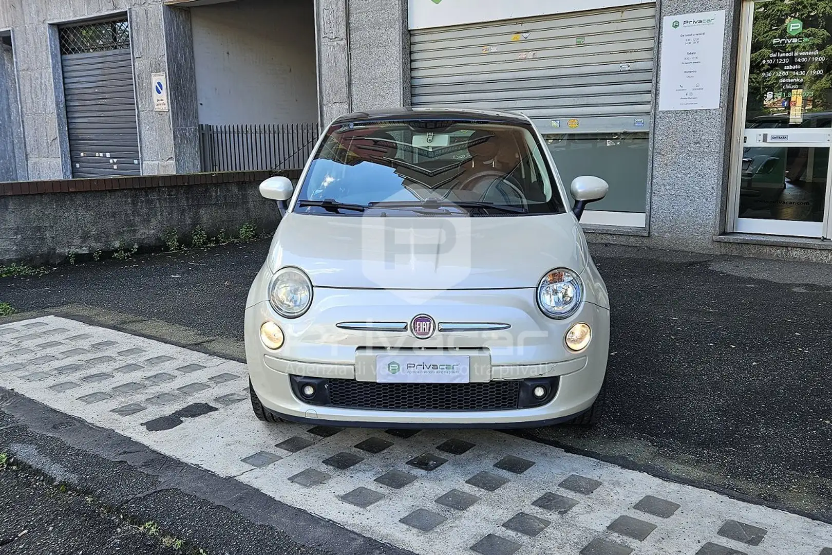 Fiat 500 500 1.2 Lounge Blanc - 2