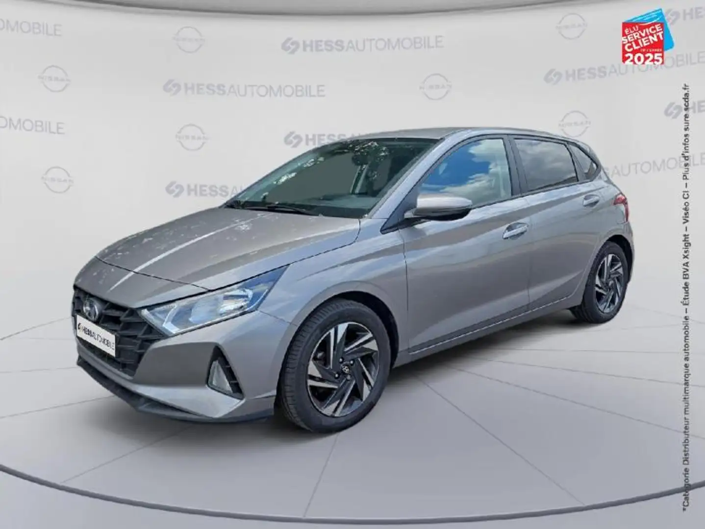 Hyundai i20 1.2 84ch Intuitive Argent - 1