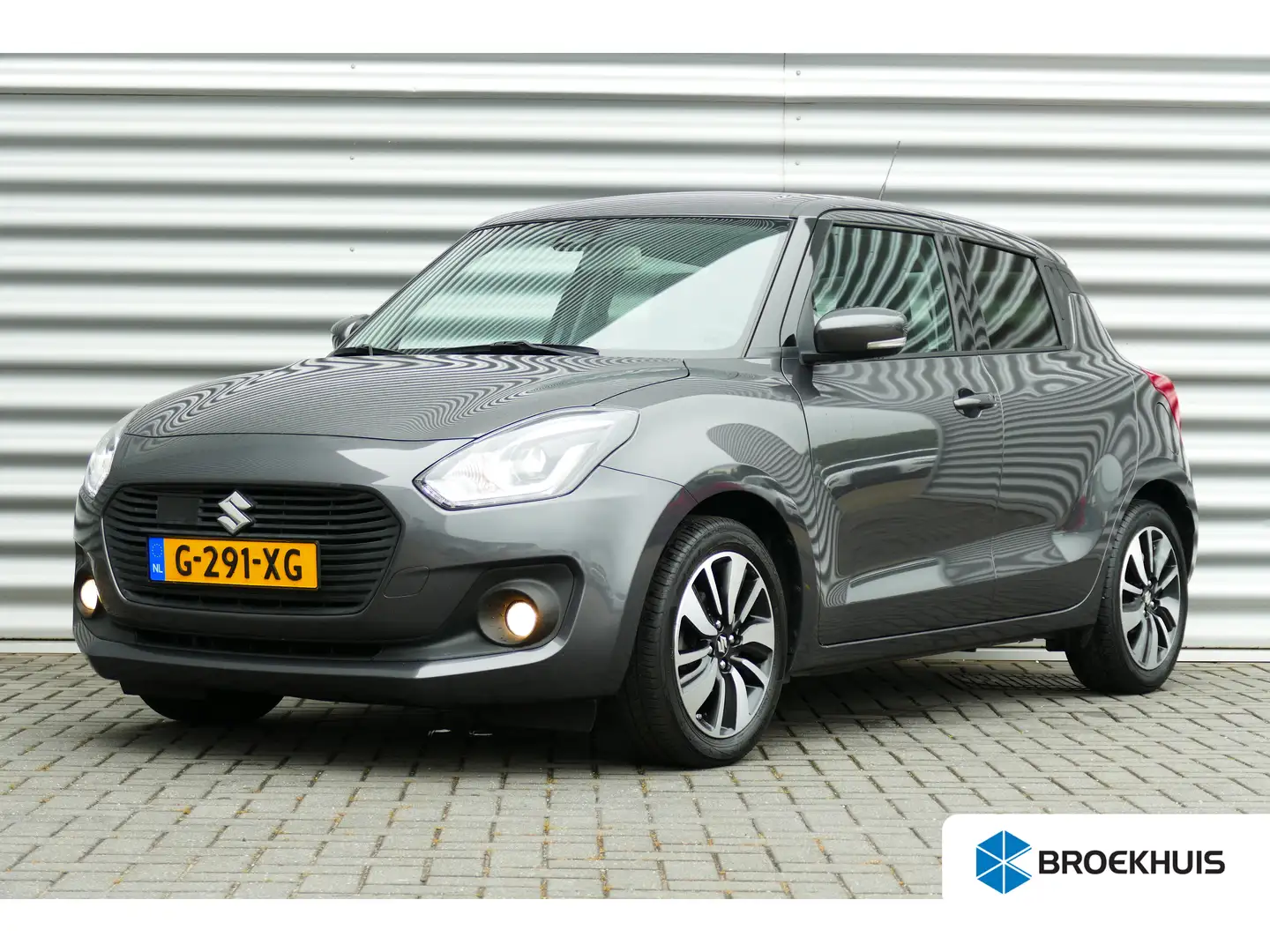 Suzuki Swift 1.2 89PK STIJL SMART HYBRID / NAVI / CLIMA / FULL- Grijs - 1