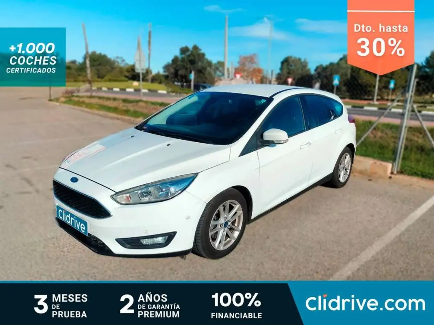 Ford Focus 1.0 Ecoboost Auto-S&S Titanium 125 Blanco - 1