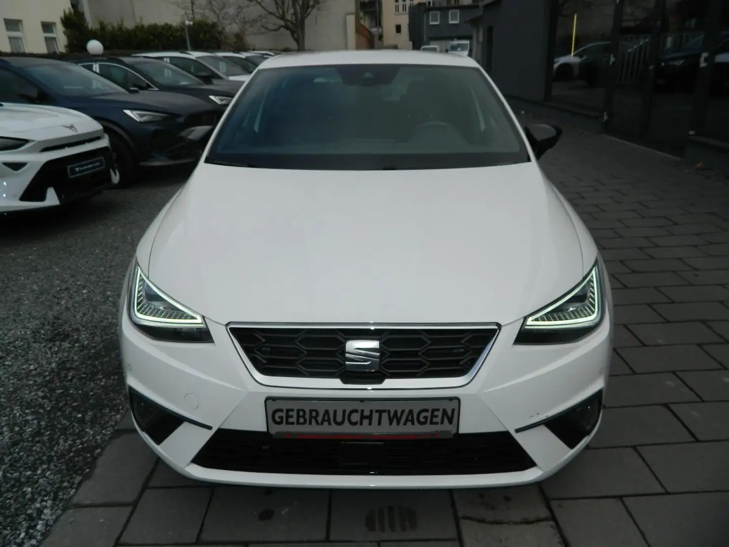 SEAT Ibiza FR 1.0 TSI DSG Voll LED/Sitzheiz/Navi/PDCv+h/Kamer Blanco - 2