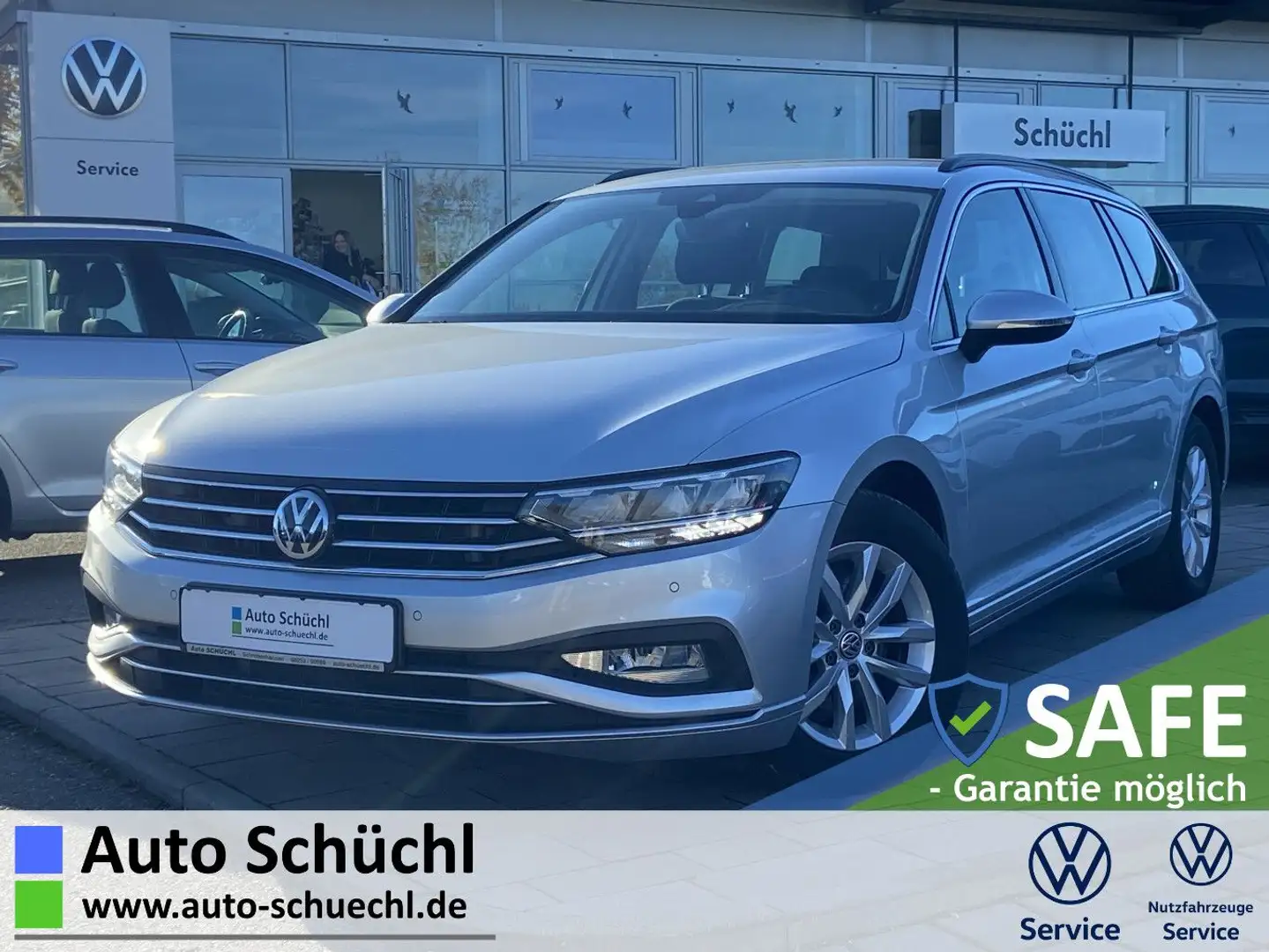 Volkswagen Passat Variant 2.0 TDI DSG Business NAVI+LED+KAM Silber - 1