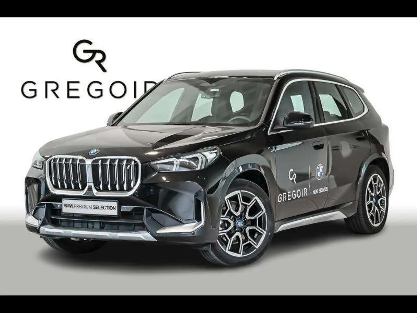 BMW iX1 xDrive30xLineH\u0026KHUD360Cam Noir - 1
