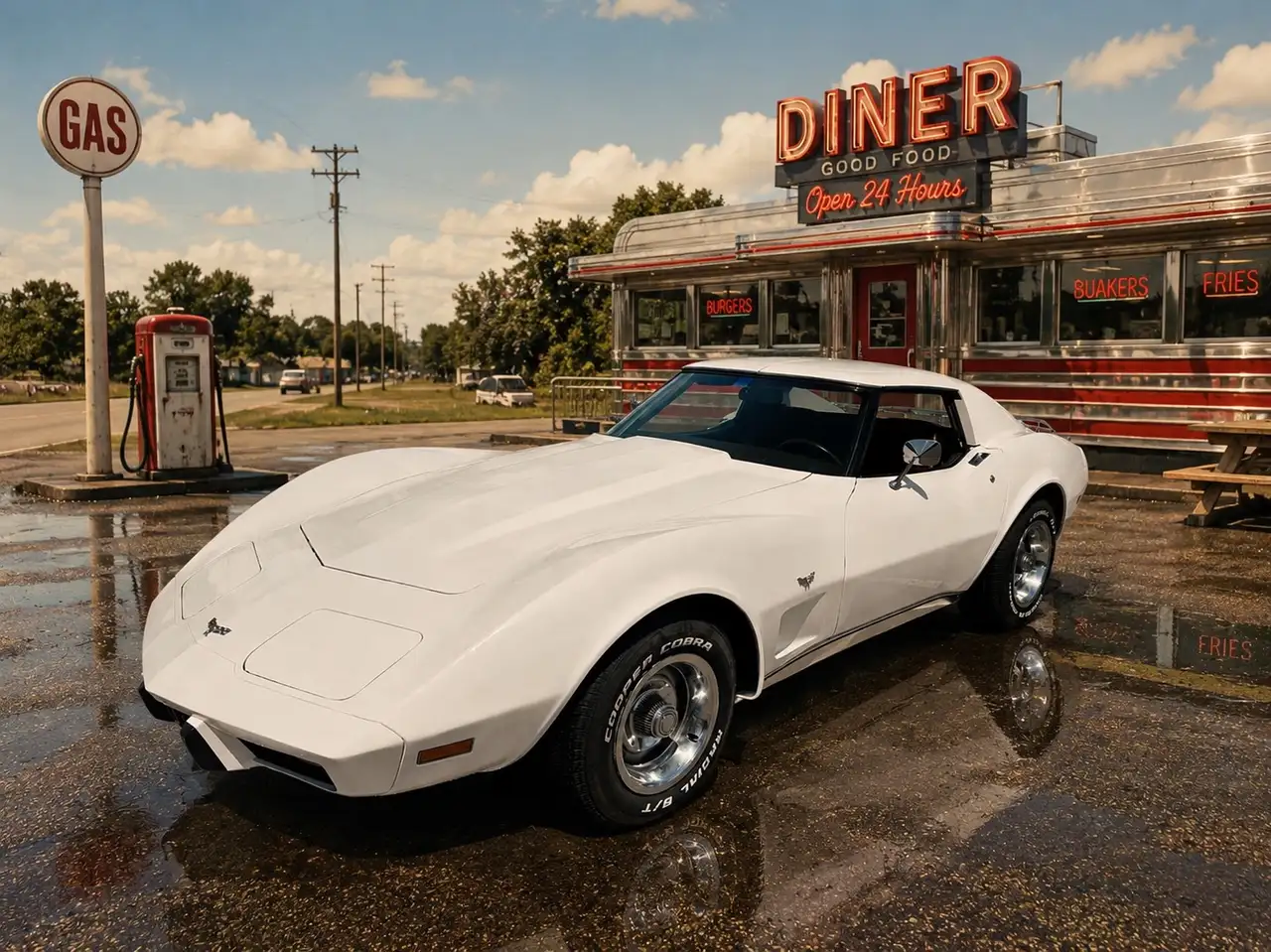 Corvette C3 4-Gang Schalter Top Zustand 54000 Miles Original, foto 6