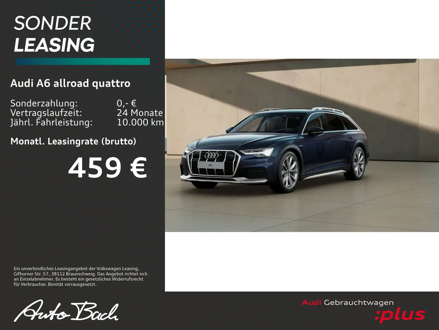 Audi A6 allroad A6 allroad 40TDI qu Stronic HuD Standh. Pano AHK Blau - 2