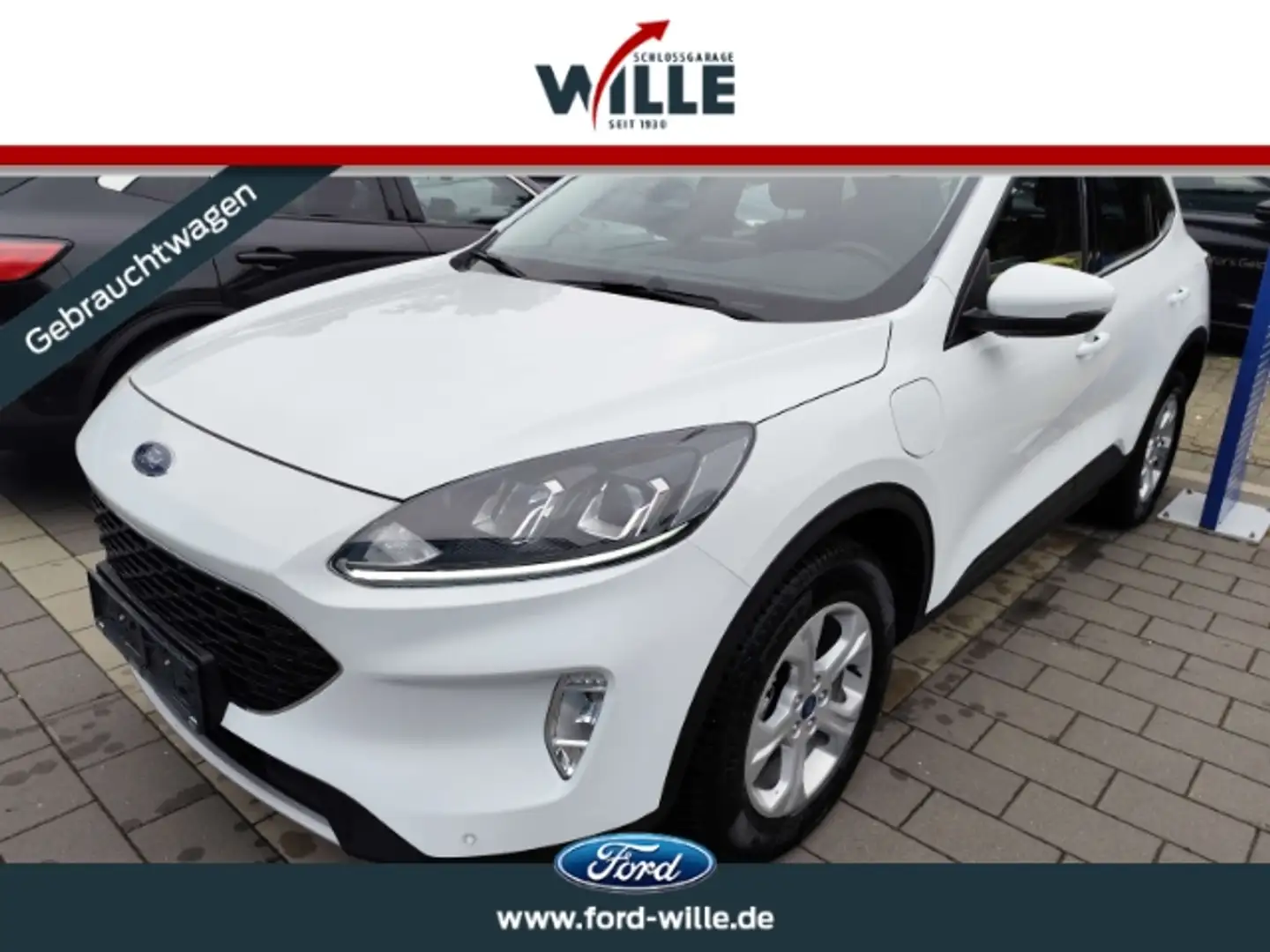 Ford Kuga Plug-In Hybrid Cool+Connect 2.5 Duratec -PHEV EU6d Blanc - 1