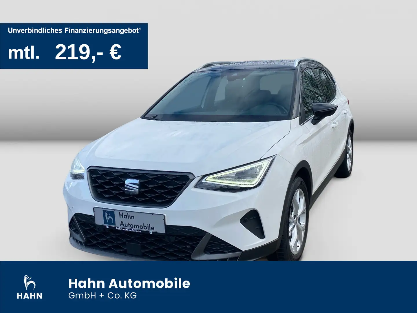 SEAT Arona 1.0TSI DSG FR LED ACC PDC Navi V-Cockpit Weiß - 1