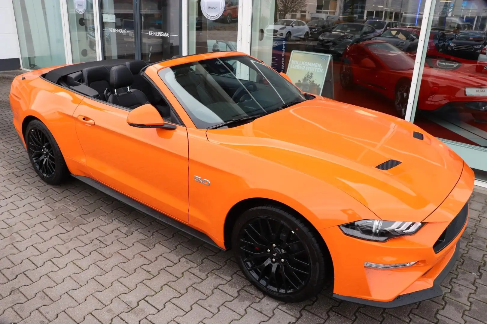 Ford Mustang 5.0 GT V8 Convertible 4,99% Finanzierung Orange - 2