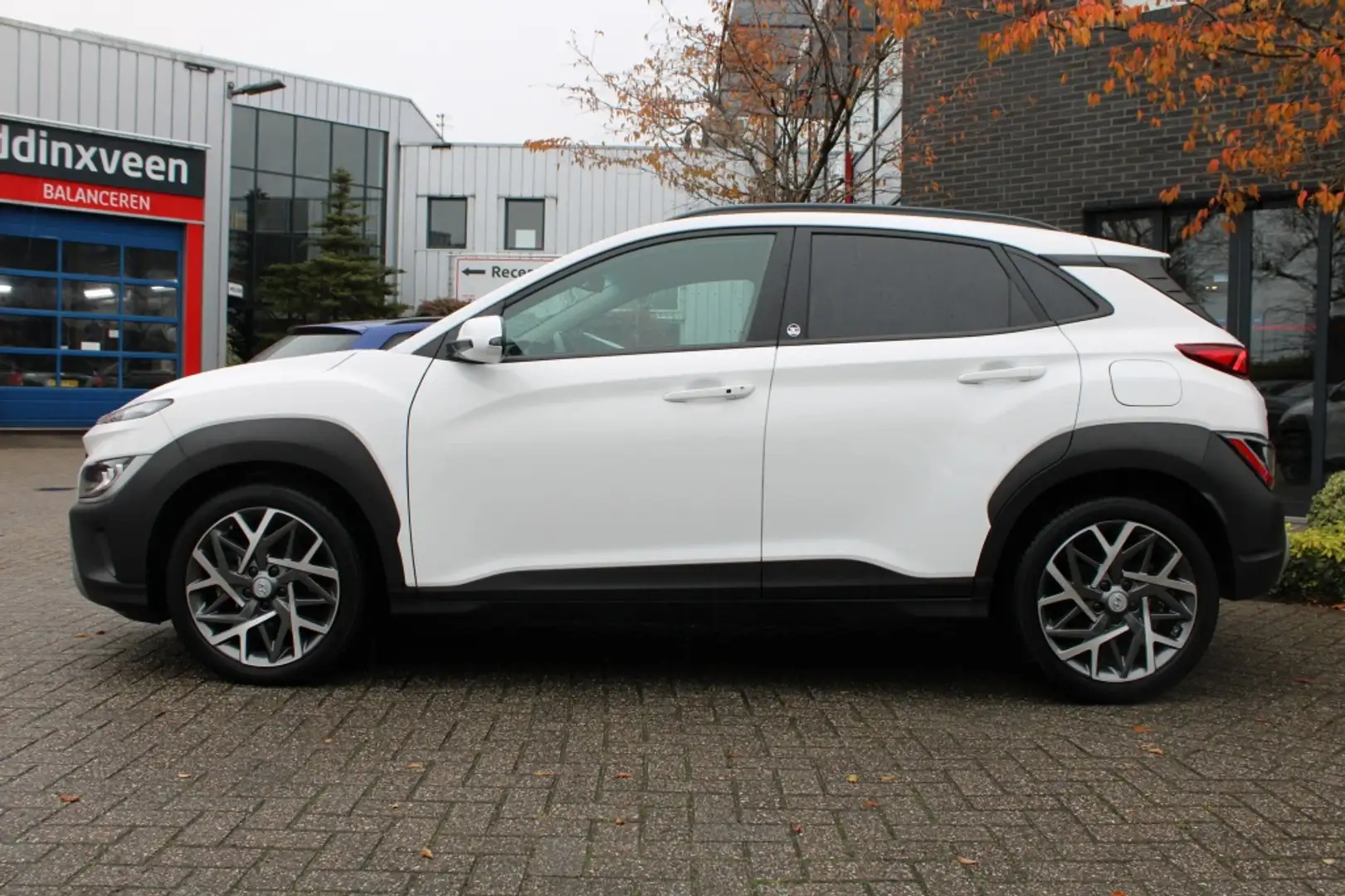 Hyundai KONA 1.6 GDI HEV Navi/Cam/18"/Winter/Trekhaak "RIJKLAAR Blanc - 2
