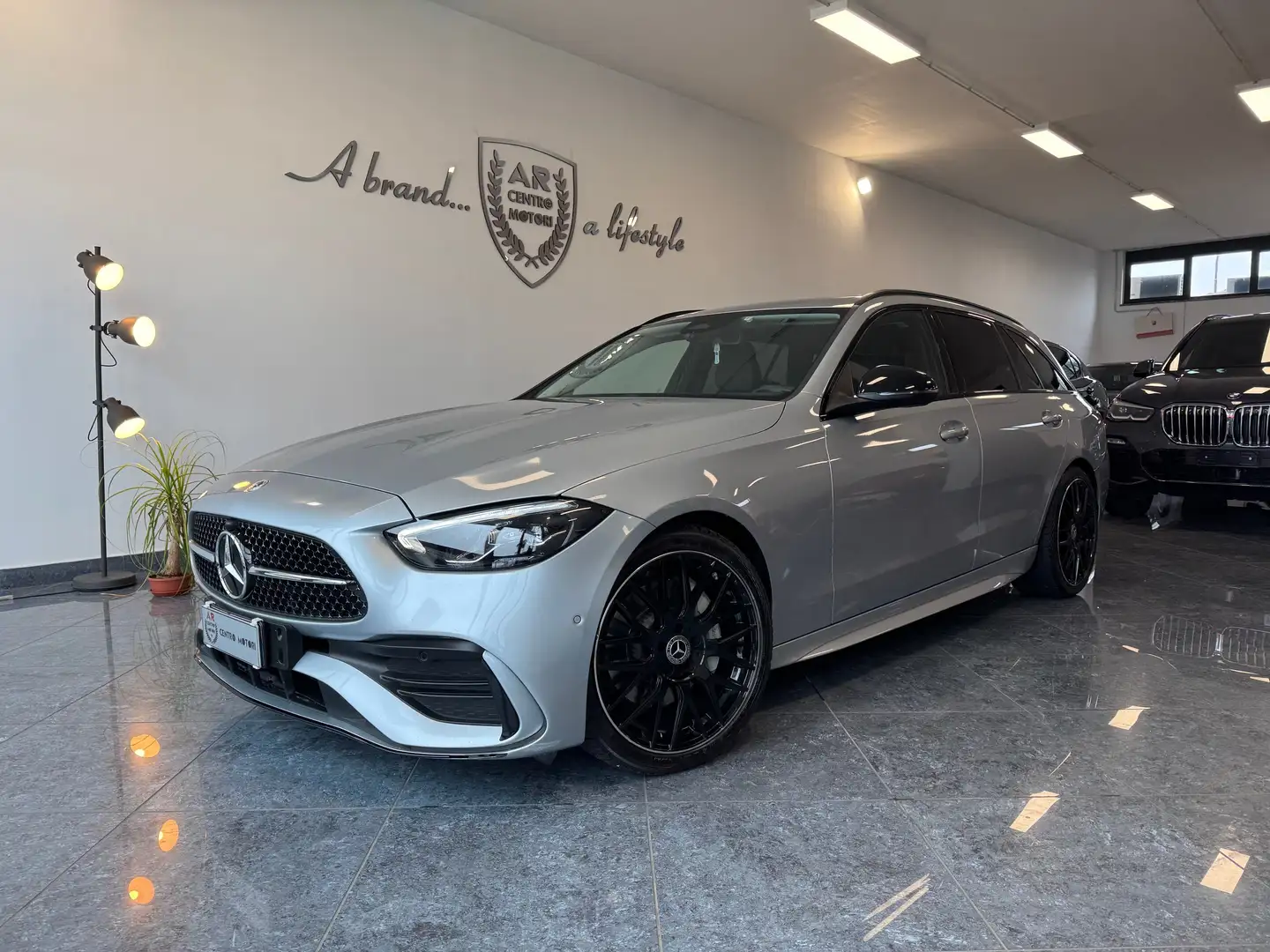 Mercedes-Benz C 220 SW 220d mhev Amg Premium auto 19" Cockpit Led Full Grigio - 1