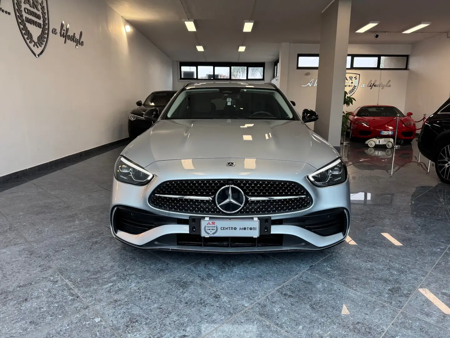 Mercedes-Benz C 220 SW 220d mhev Amg Premium auto 19" Cockpit Led Full Grigio - 2