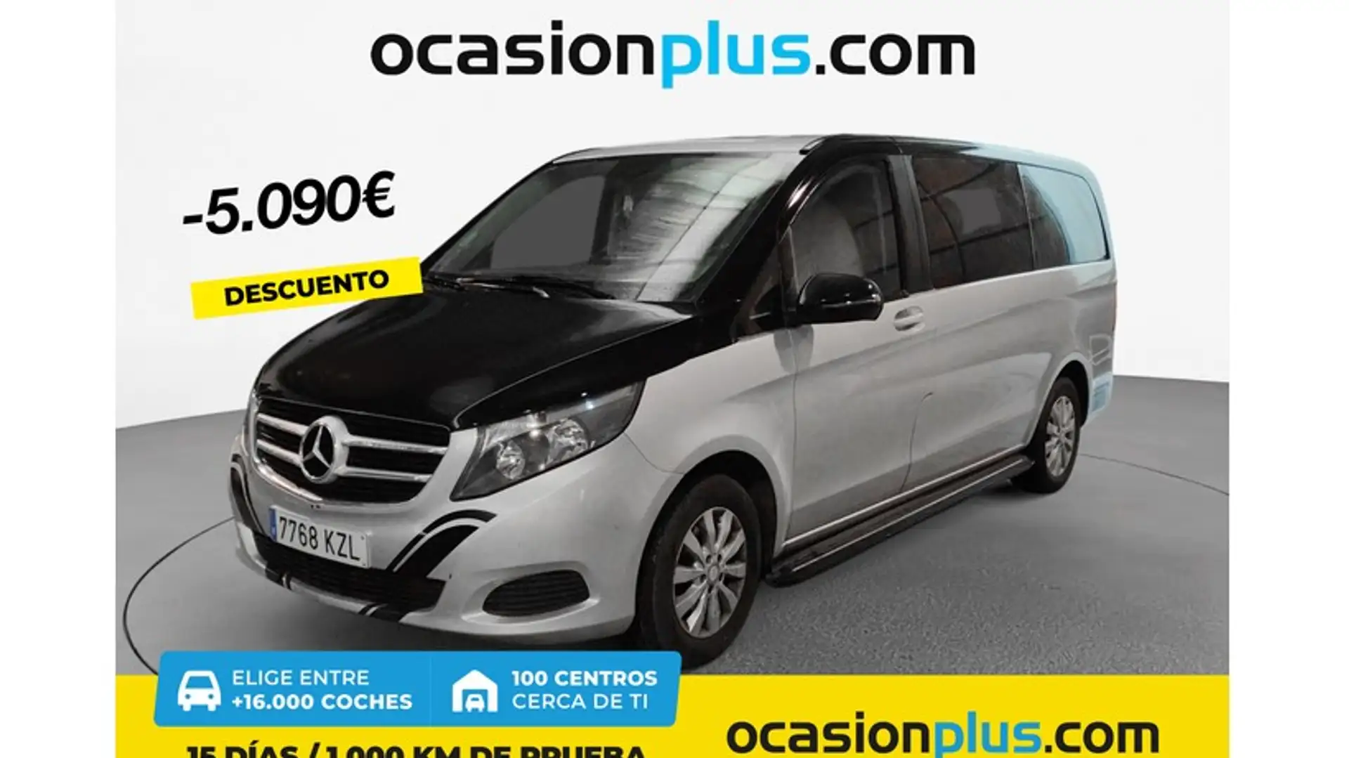 Mercedes-Benz V 220 220d Largo Exclusive 7GT Silber - 1