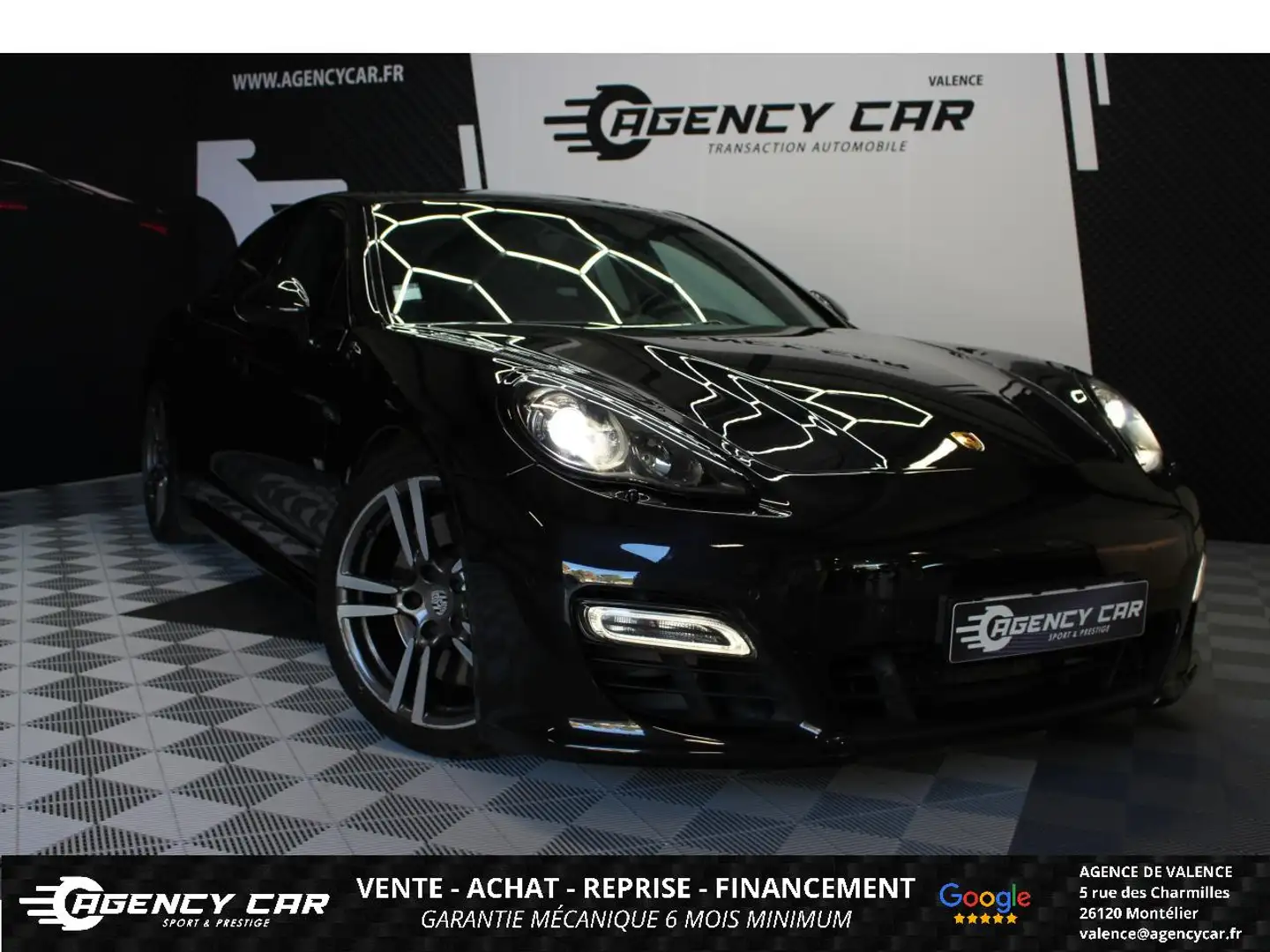 Porsche Panamera GTS V8 430 - PDK - SUIVI PORSCHE COMPLET 20k OPTIONS Zwart - 1