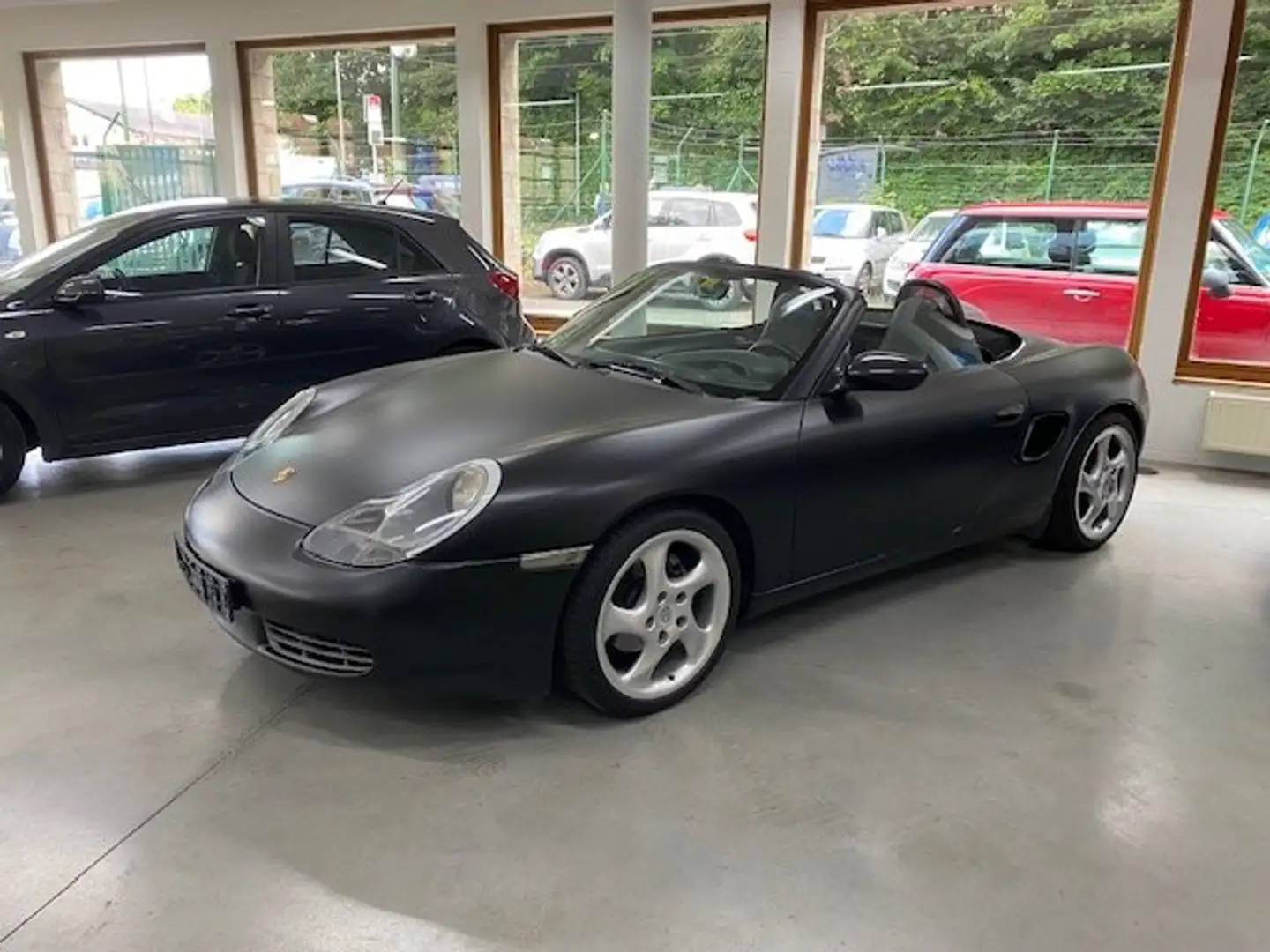Porsche Boxster 2.7i Zwart - 1