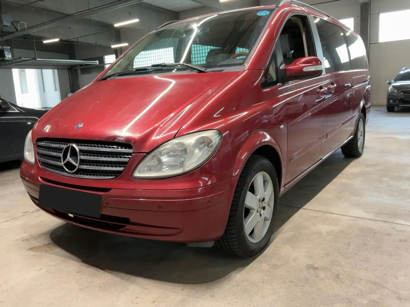 Mercedes-Benz Viano 3.5 V6 extralang LPG Leder*Navi*S-Dach*AHK Rouge - 1