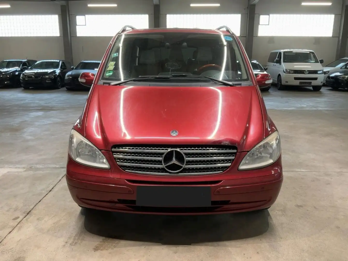 Mercedes-Benz Viano 3.5 V6 extralang LPG Leder*Navi*S-Dach*AHK Rouge - 2