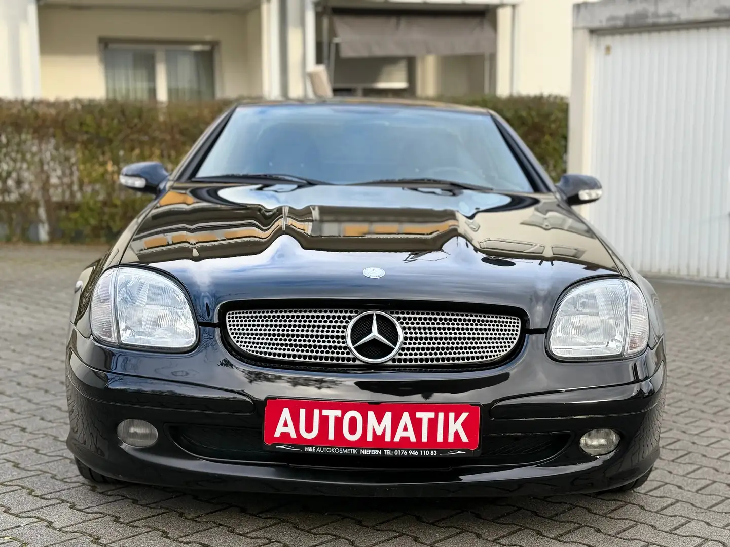 Mercedes-Benz SLK 200 TOP GEPFLEGT-1.HAND-TÜV/AU NEU-AUTOMATIK Noir - 2