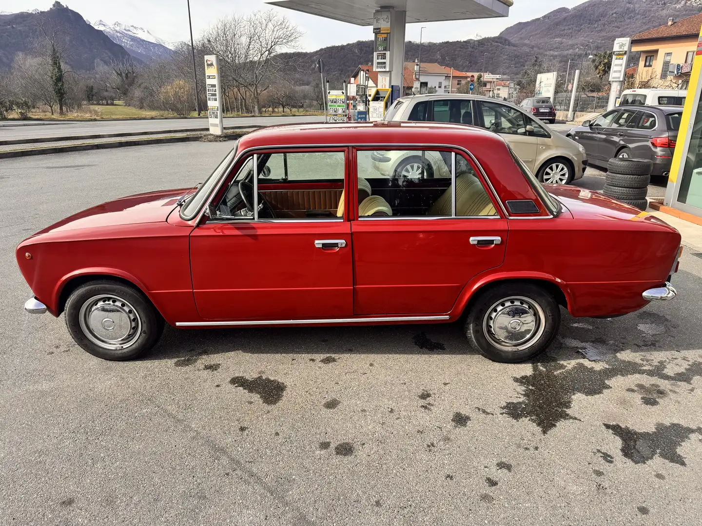 Fiat 124 Coupè Rot - 2