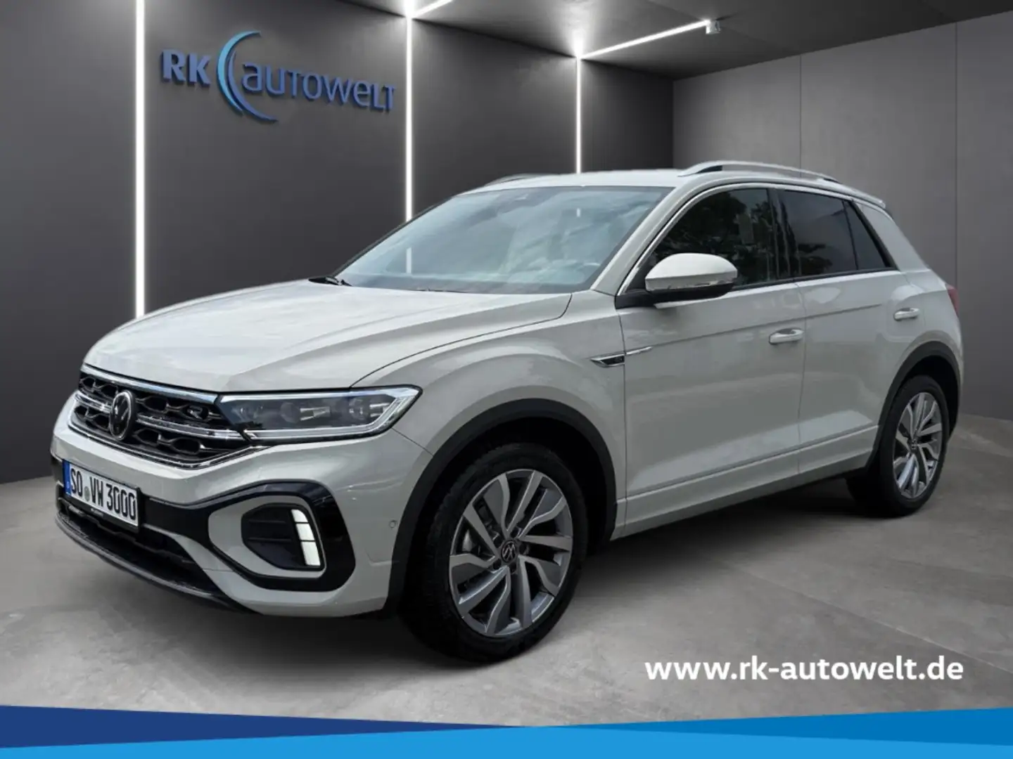 Volkswagen T-Roc R-Line 1.5 l TSI DSG Navi ACC Apple CarPlay Grau - 1
