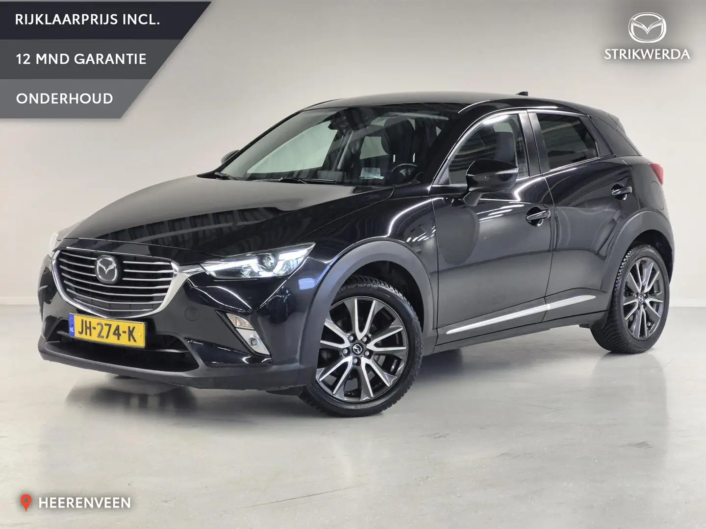 Mazda CX-3 2.0 SkyActiv-G 120 GT-M Schwarz - 1