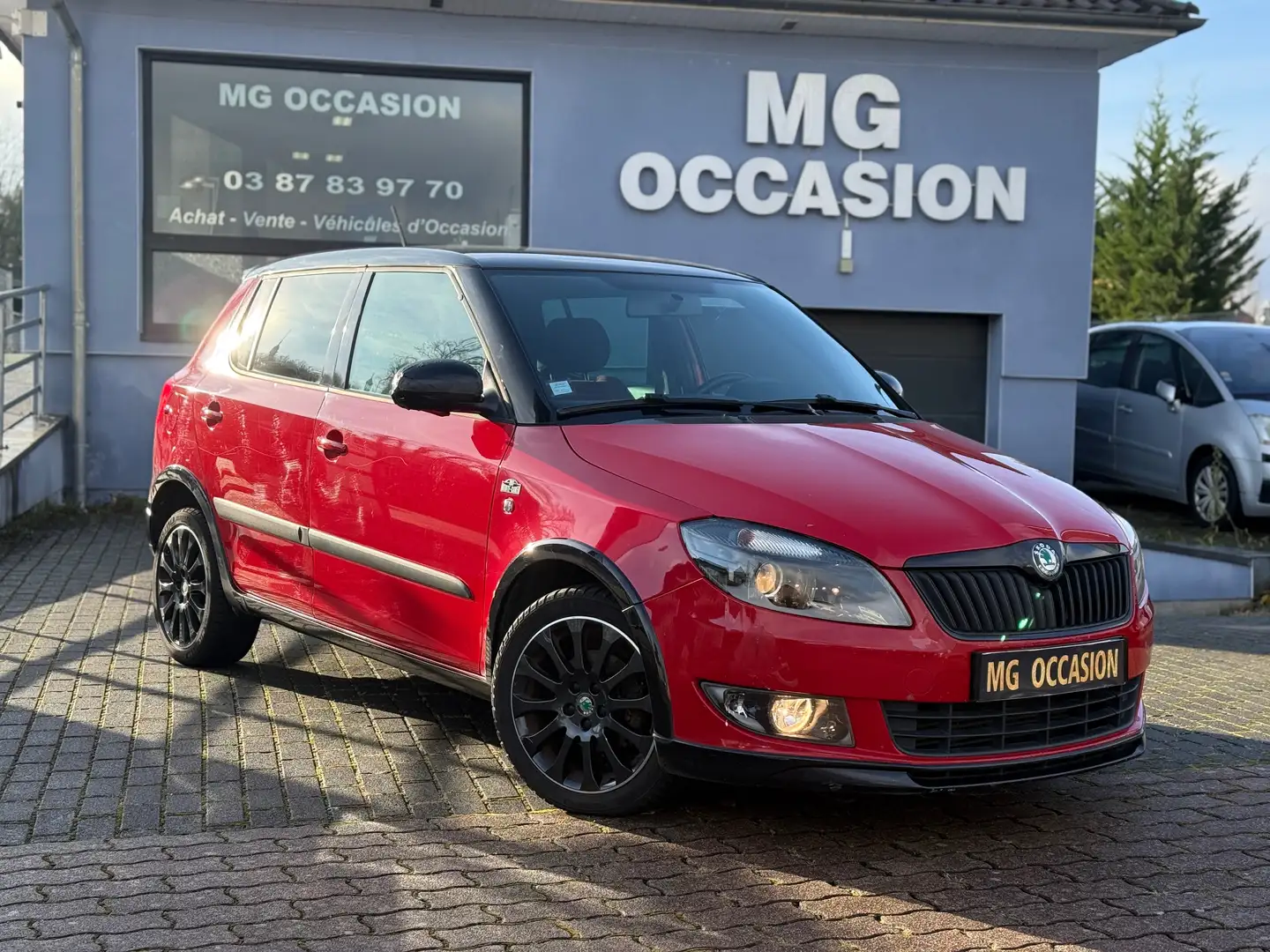 Skoda Fabia Fabia 1.6 TDI 90 CR Monte Carlo Rouge - 1