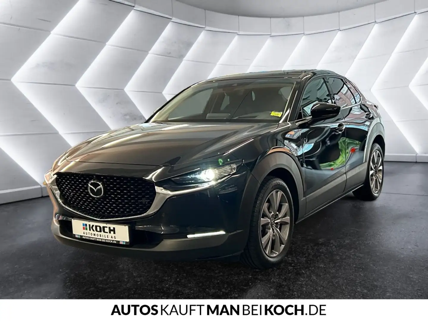 Mazda CX-30 e-SKYACTIV-X 2.0 M HYBRID HOMURA LED NAVI KA Schwarz - 2