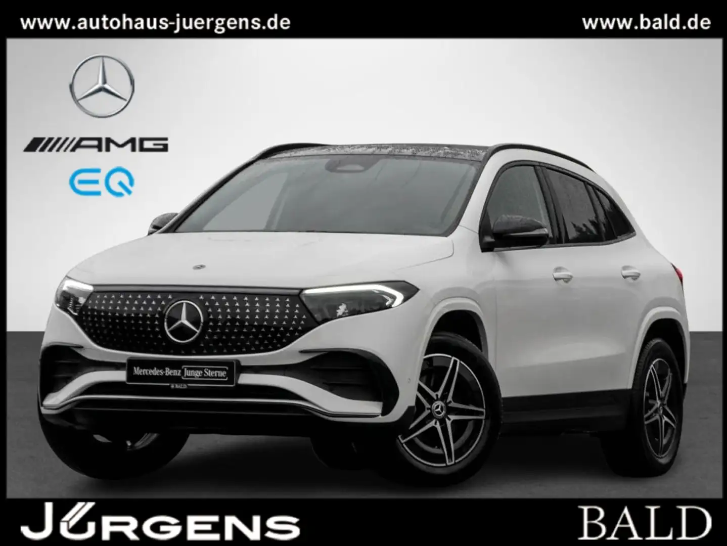 Mercedes-Benz EQA 300 4M AMG-Sport/Pano/Night/Memo/Ambi/Totw Blanc - 1